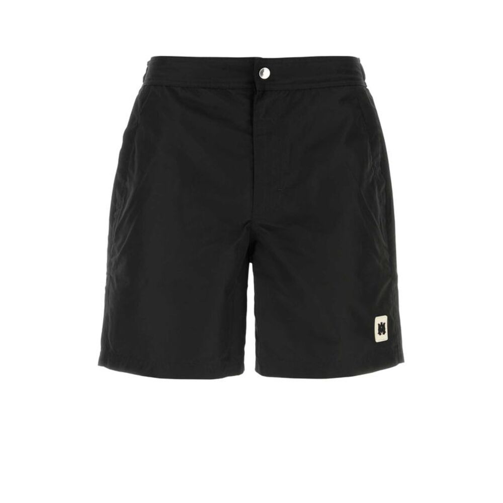Amiri Men Black Polyester Swimming Shorts